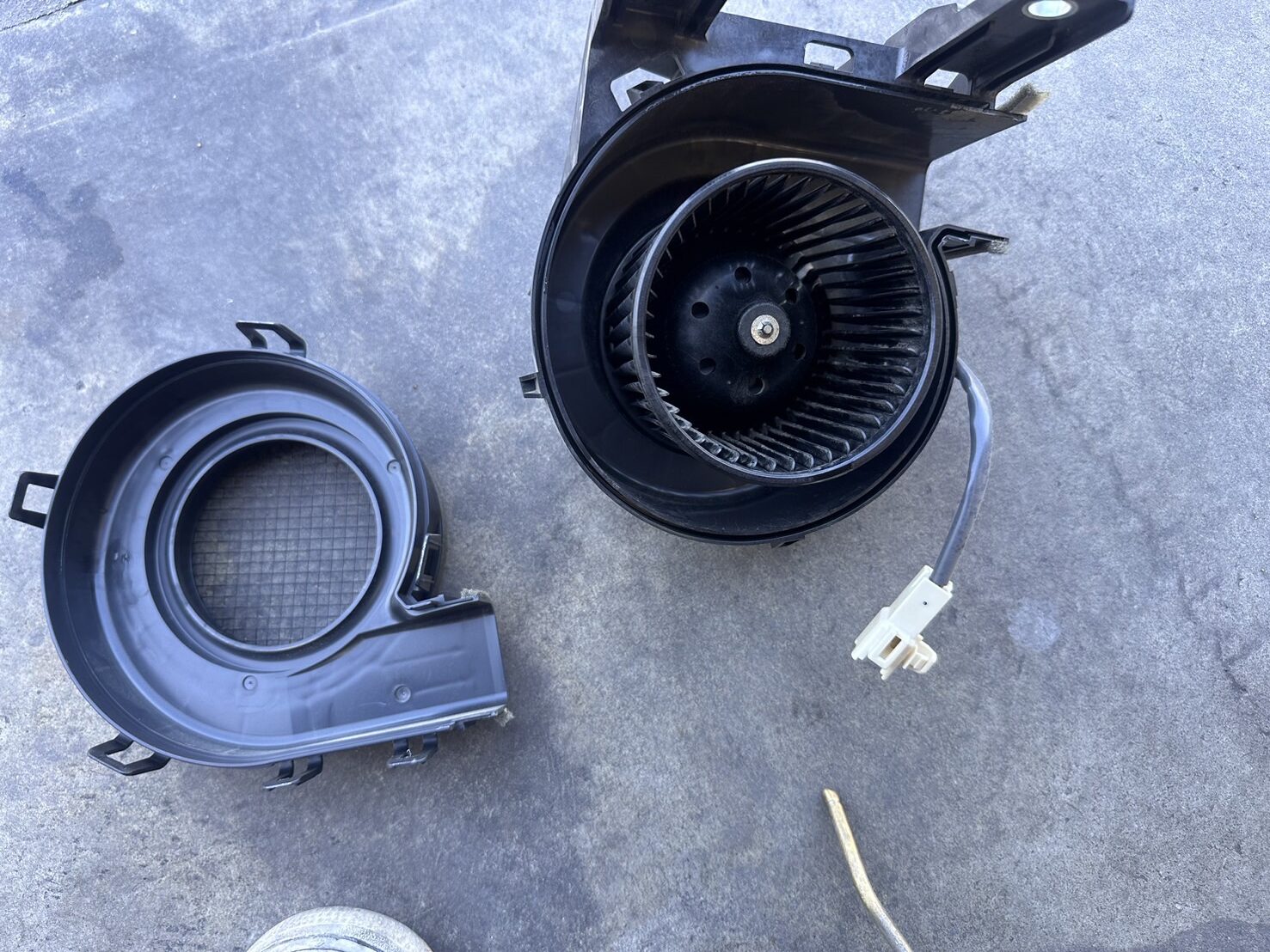 冷却ファンの清掃後の写真