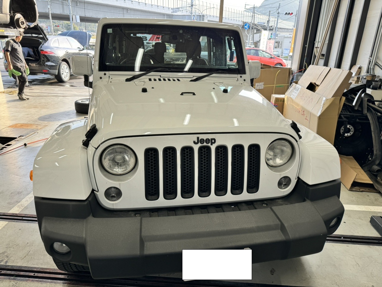 JEEP JKラングラー インジェクター交換 - 岡山で外車・輸入車のこと