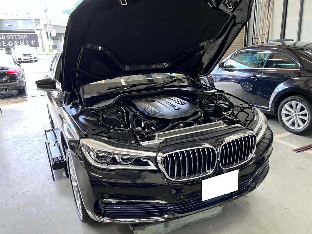 BMW 7シリーズ 740i ラジエター交換　～上質な走りを支える冷却系メンテナンス～