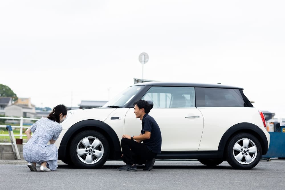 車両のお引渡し